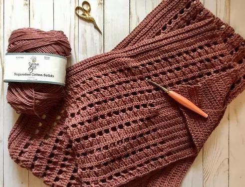best summer yarn for blankets and tops