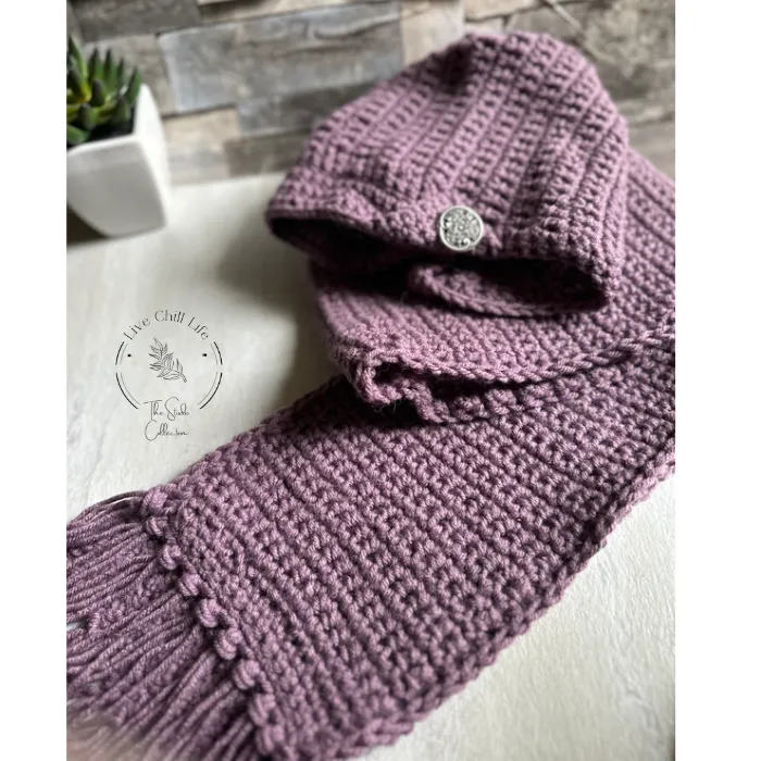 Free crochet hat and scarf pattern