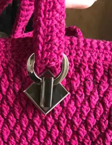 crochet bag hardware