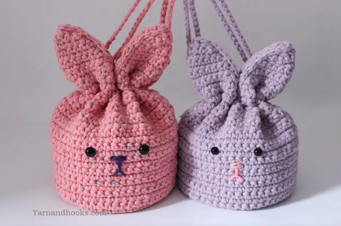 crochet bunny bag