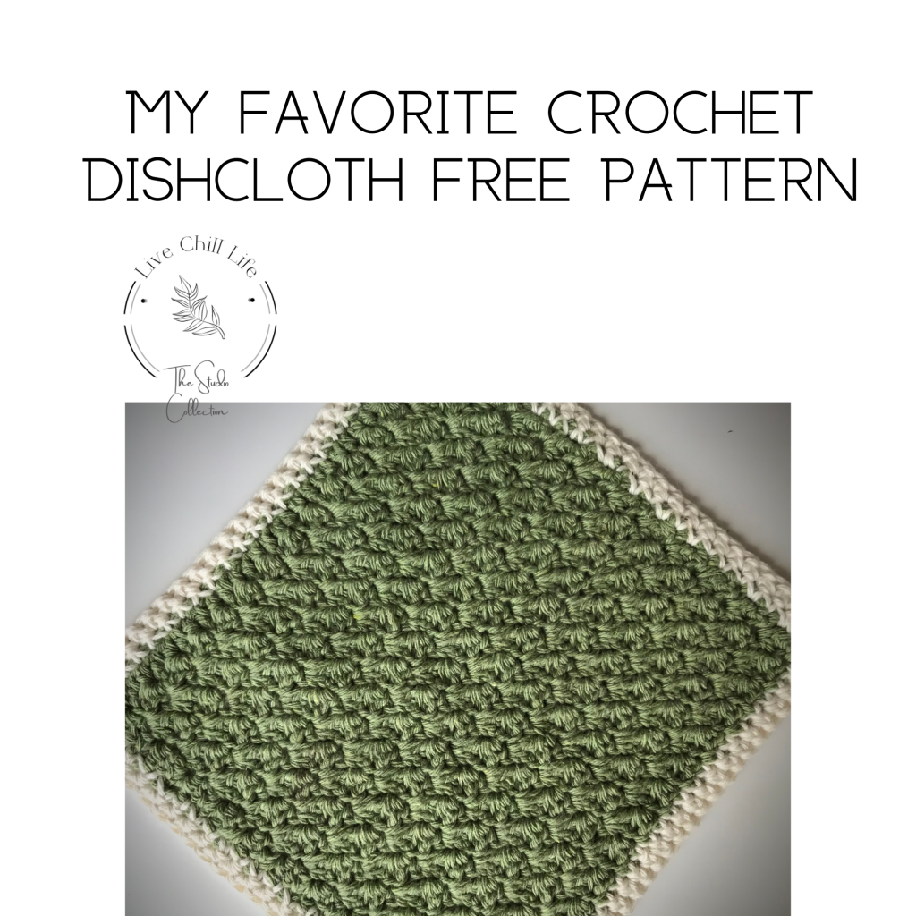 beginner friendly crochet dishcloth