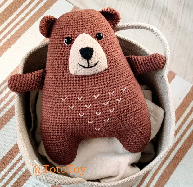 crochet teddy bear pattern