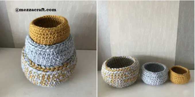 crochet basket pattern