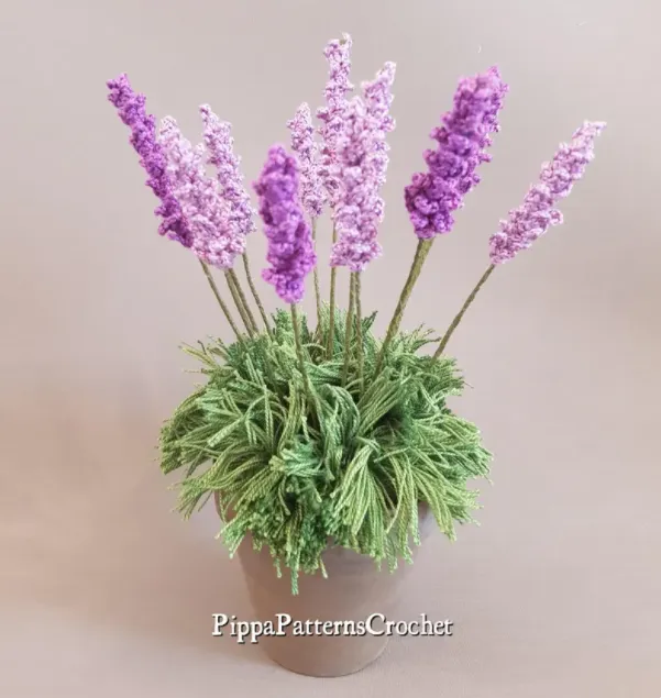 crochet lavender pattern