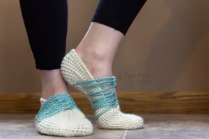 crochet slipper