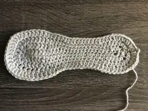 How to crochet a sole for women