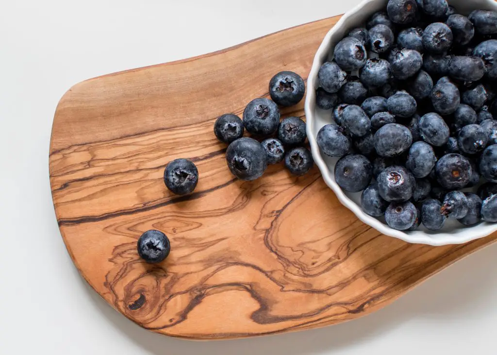 blueberries for easter egg dye