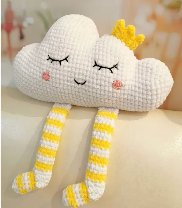 crochet nursery pillow pattern