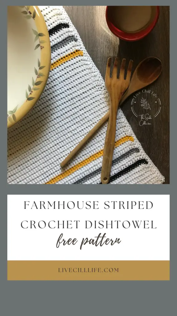 Crochet dishtowel free pattern