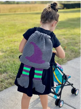 crochet backpack for kids