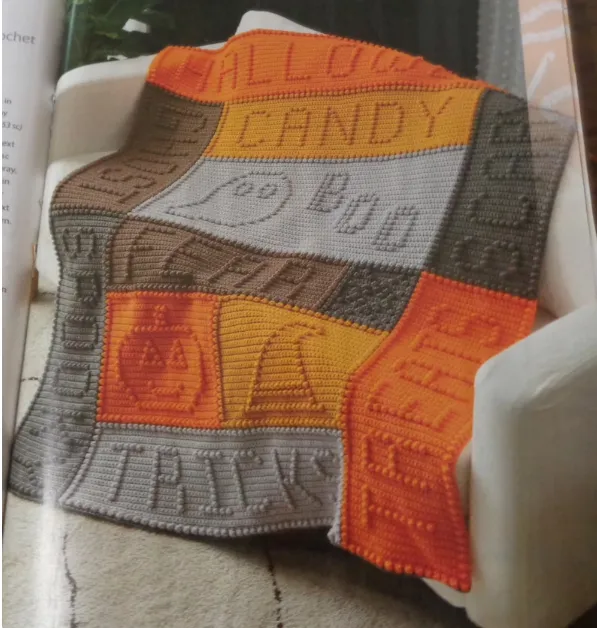 fall crochet blanket pattern
