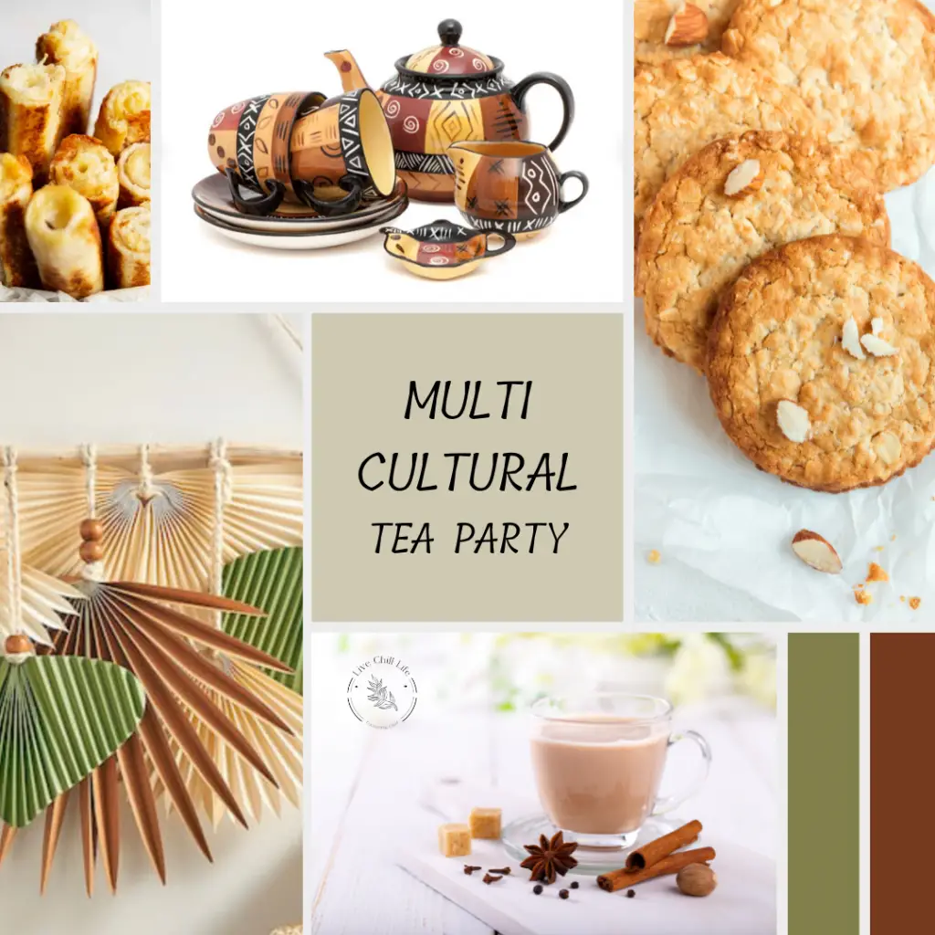 Modern tea party theme