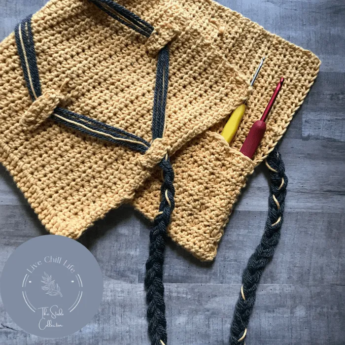 Crochet hook organizer pattern