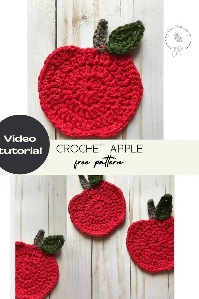 crochet apple free pattern