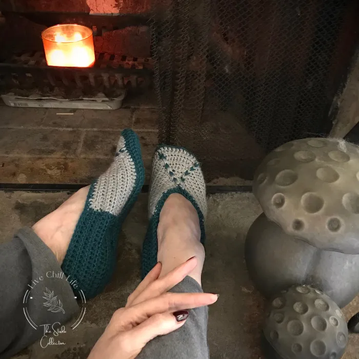 Women's crochet slipper pattern free