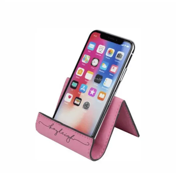 personalized phone stand gift
