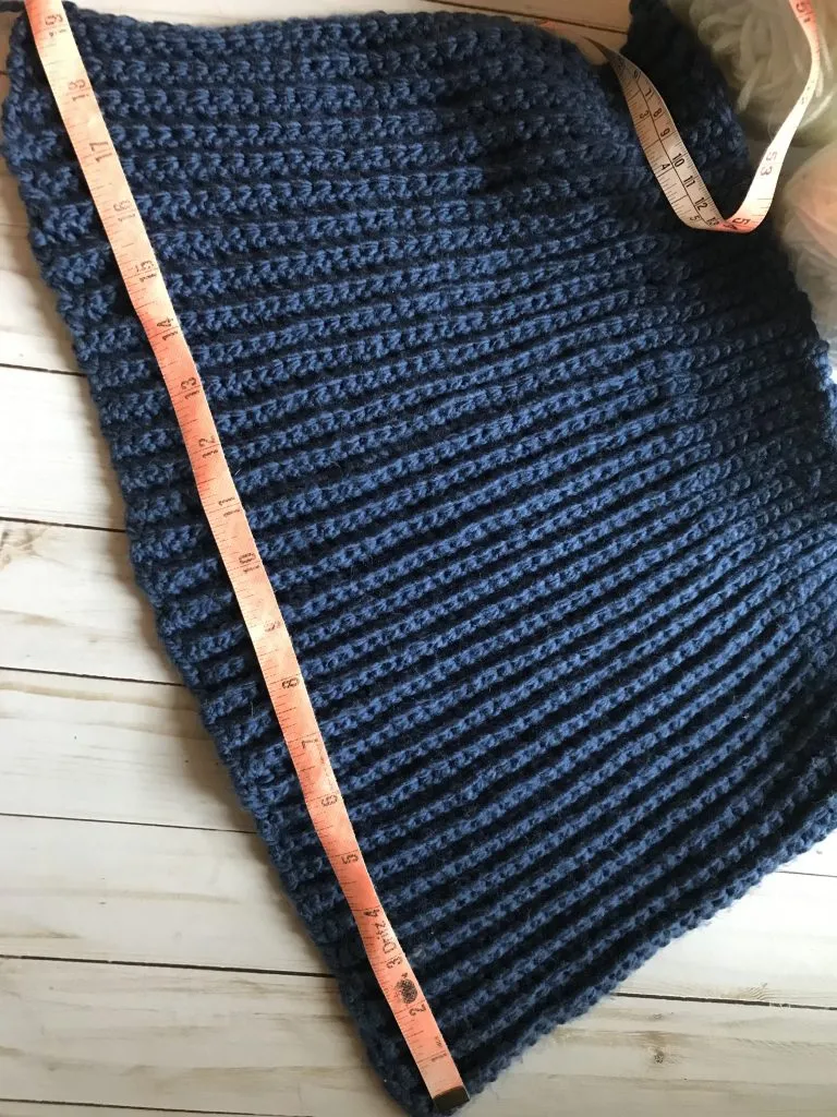 Men's crochet ribbed hat free pattern