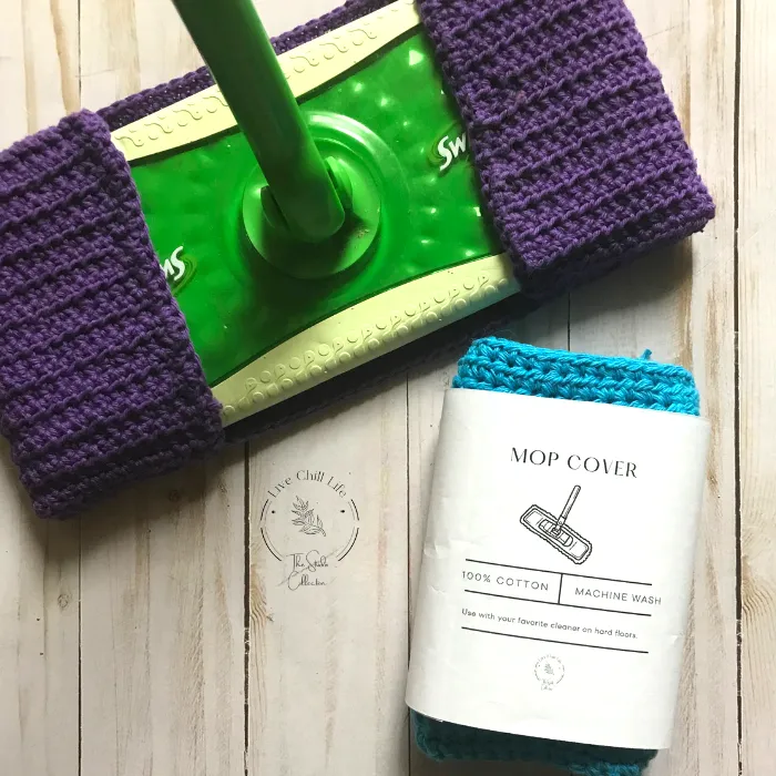 crochet mop cover