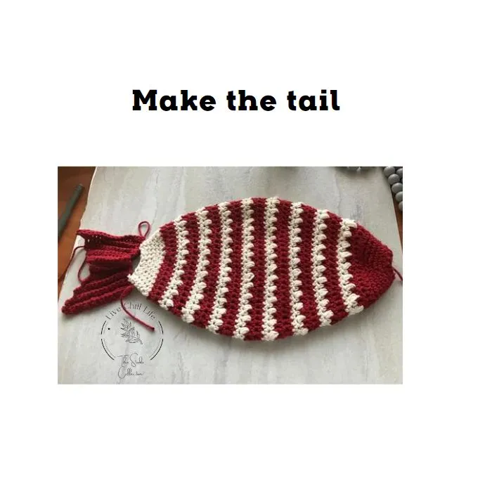 crochet fish tail pattern