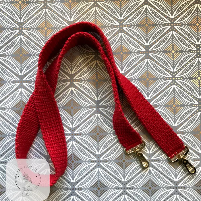 Crochet bag strap hot sale