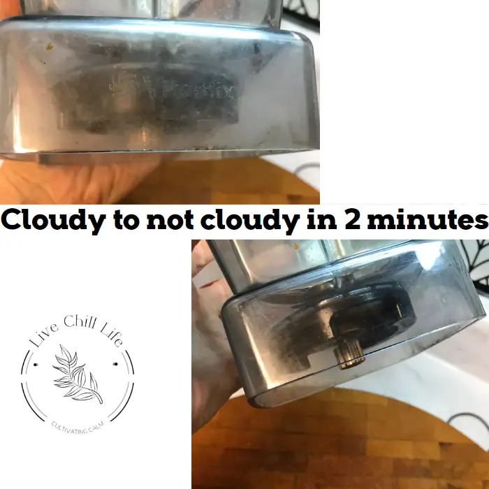 How to Clean a Cloudy Blender Container