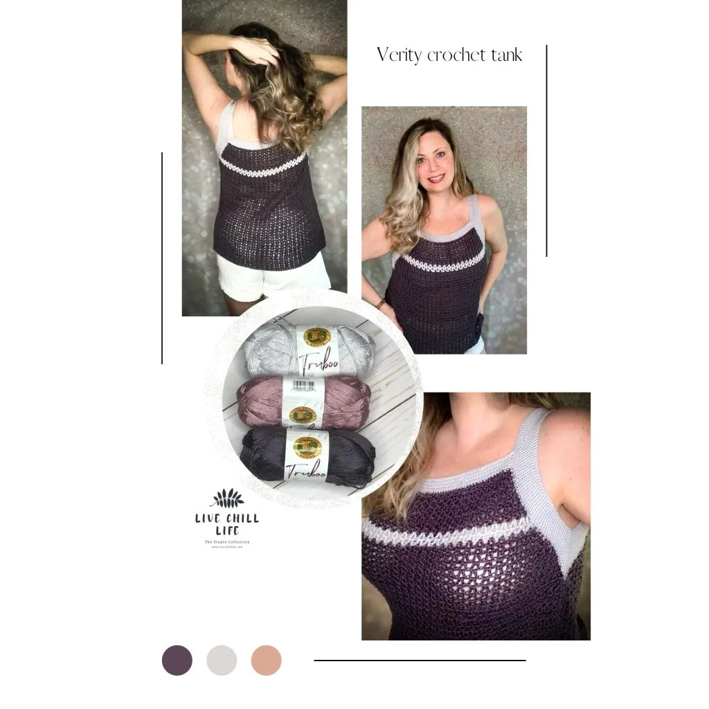 modern crochet tank top pattern