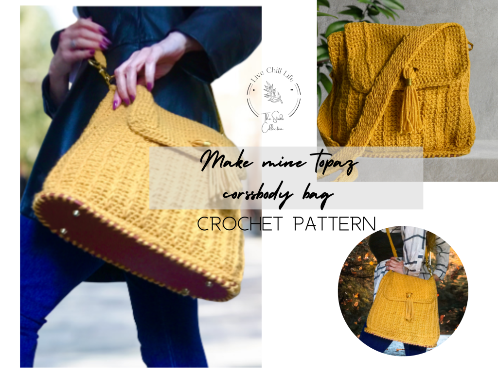 crochet crossbody bag