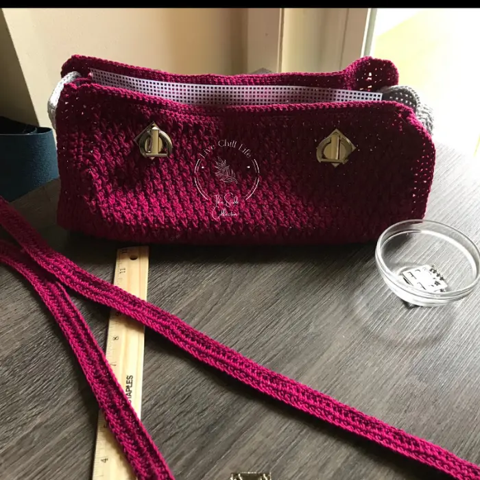  no stretch crochet bag strap