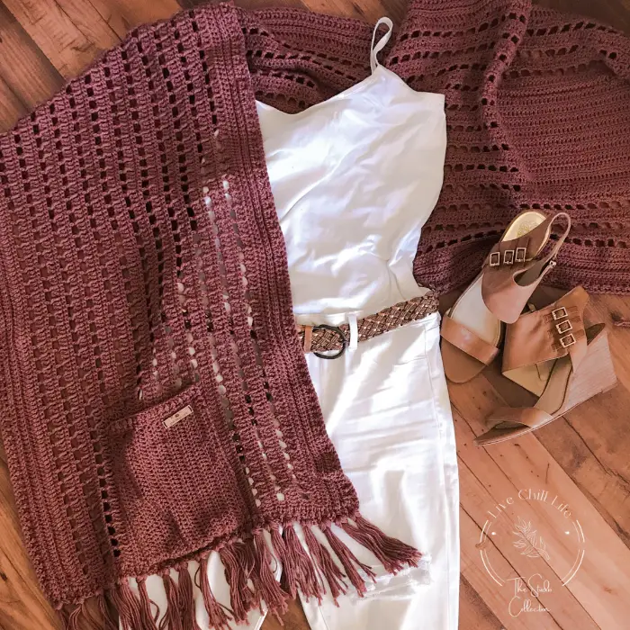 cotton crochet shawl pattern for summer