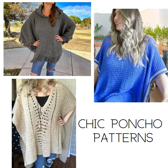 crochet poncho patterns