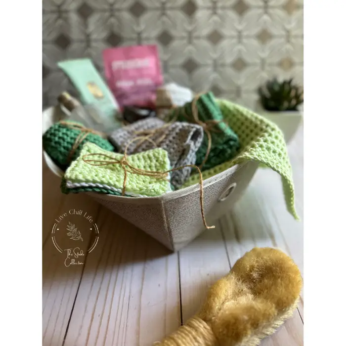 Crochet spa set