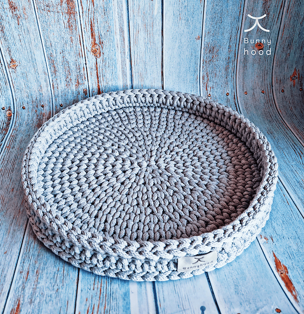 crochet tray gift idea a gentleman's catch all tray.