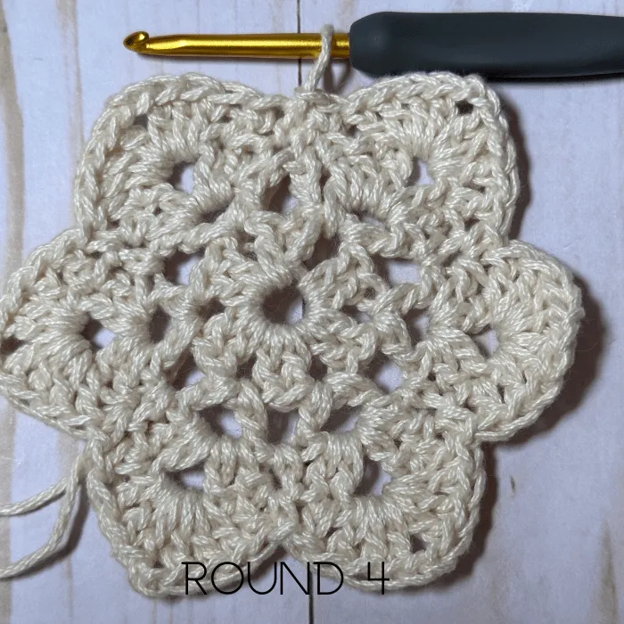 Crochet star ornament pattern
