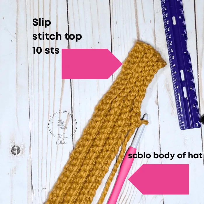 how to measure crochet stitches