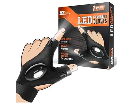 flashlight gloves