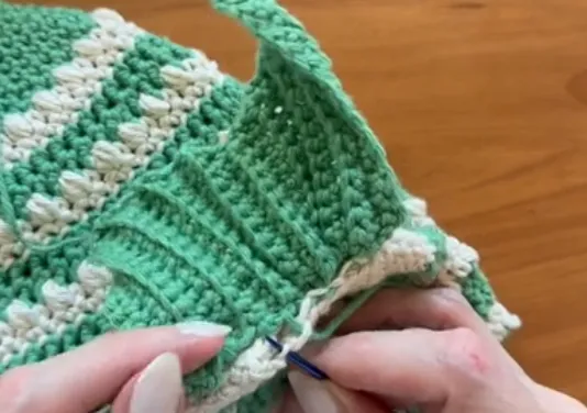 crochet fish tail