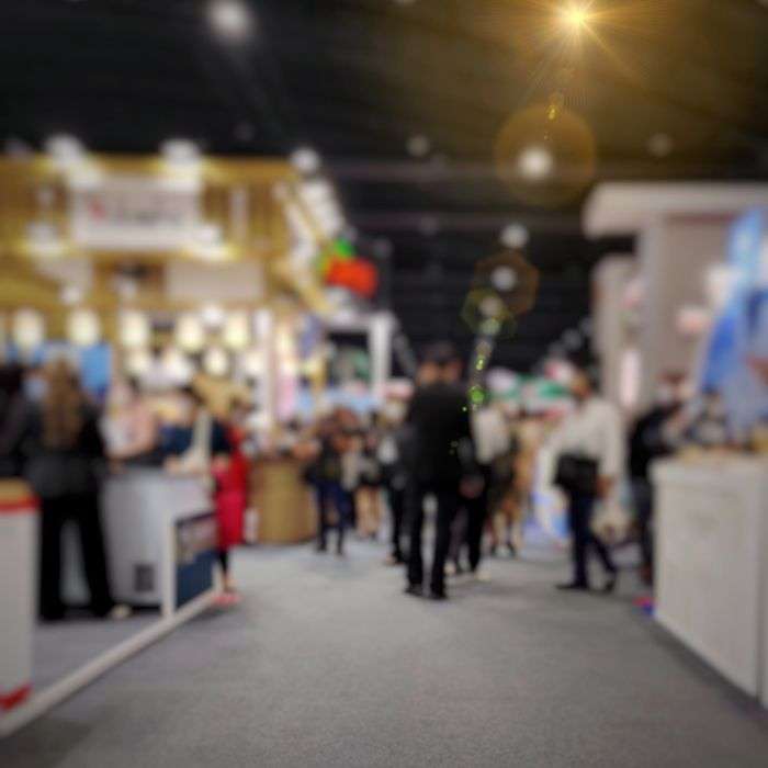 craft fair aisle