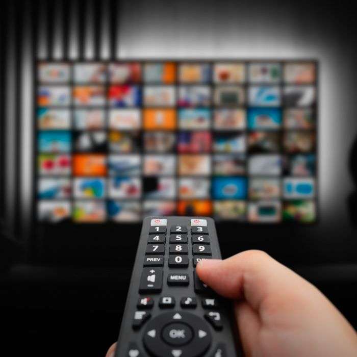 streaming services with a remote control