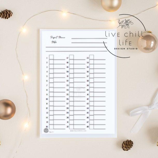 crochet project tracker download